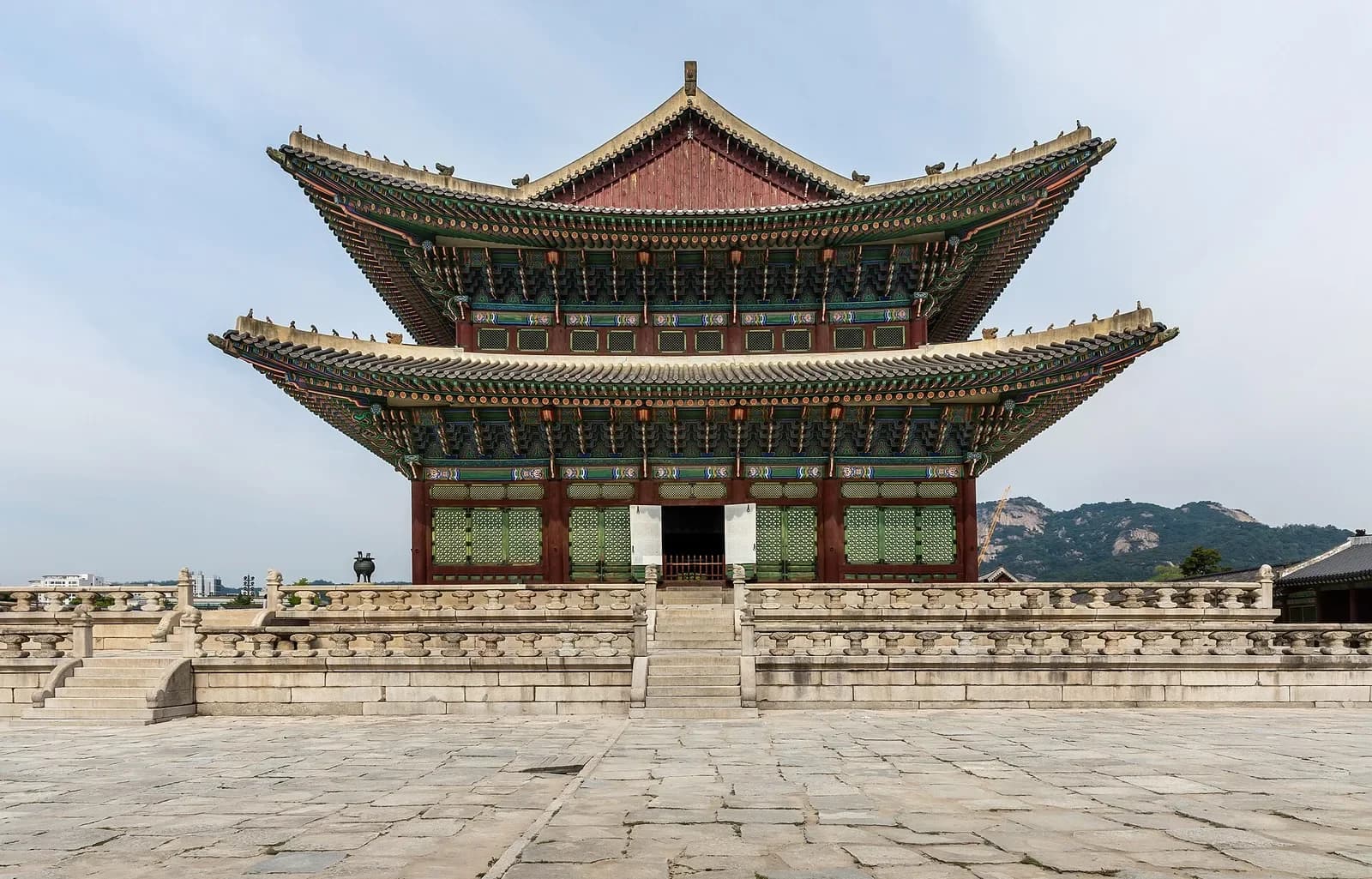 Geunjeongjeon Hall at Gyeongbokgung Palace in Seoul.